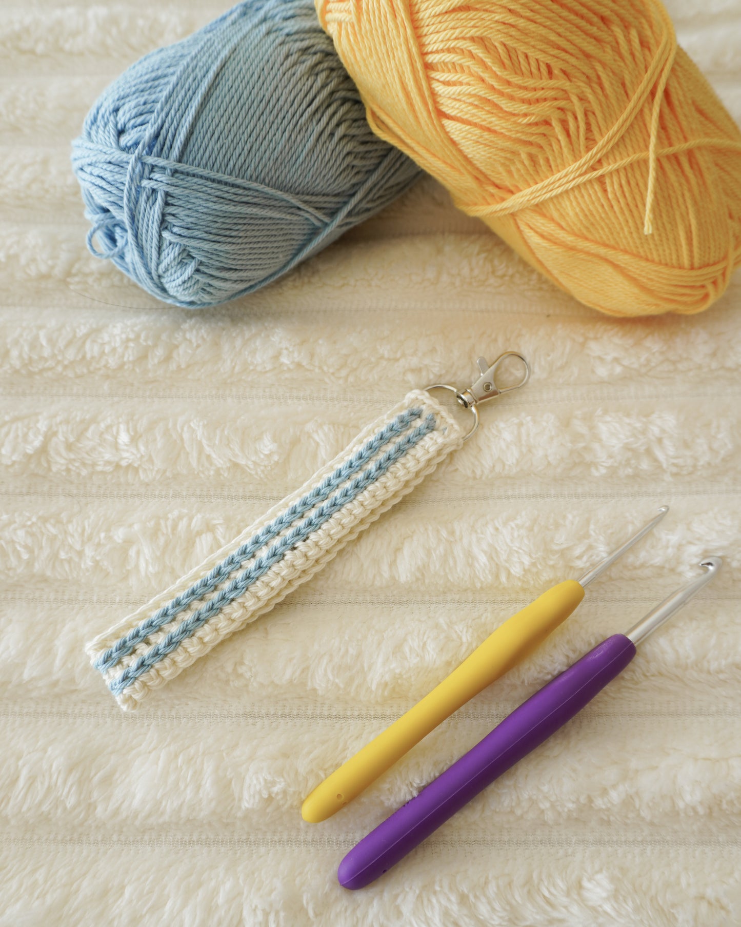 Pastel Wrist Keychain