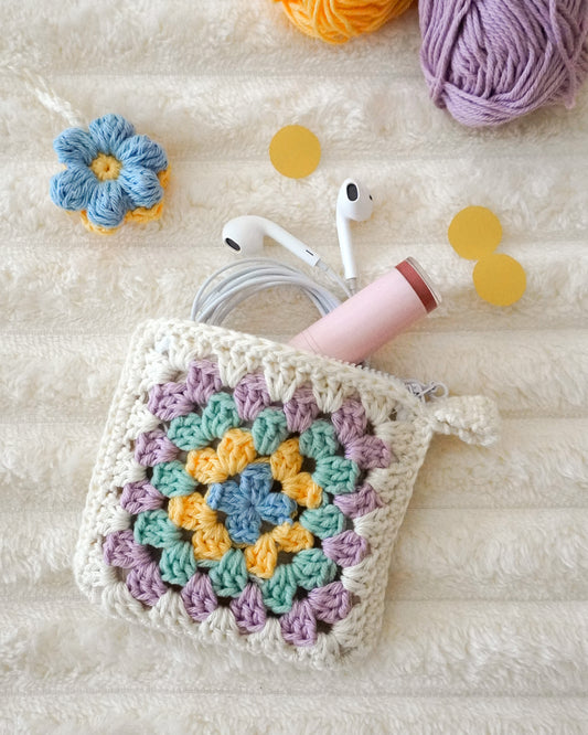 Pastel Square Purse