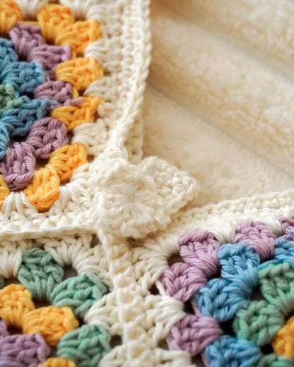 Pastel Granny Square HandBag