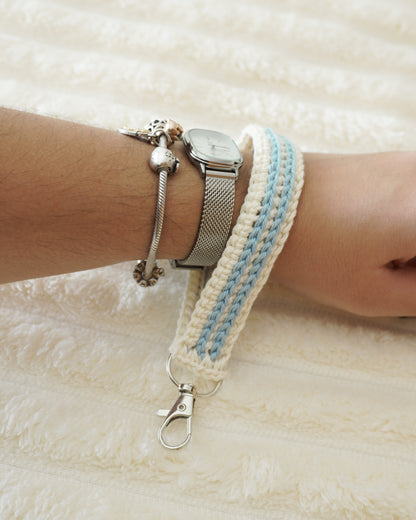 Pastel Wrist Keychain