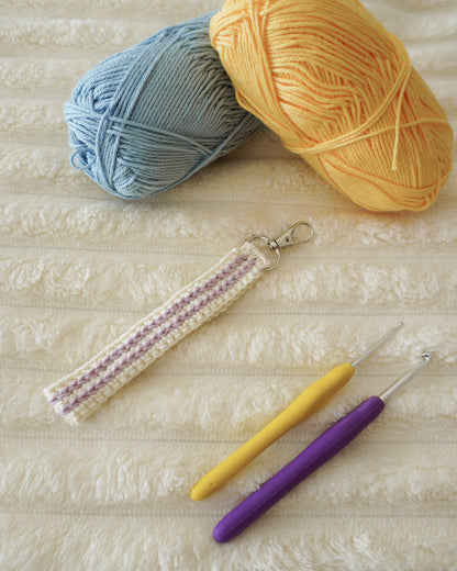 Pastel Wrist Keychain