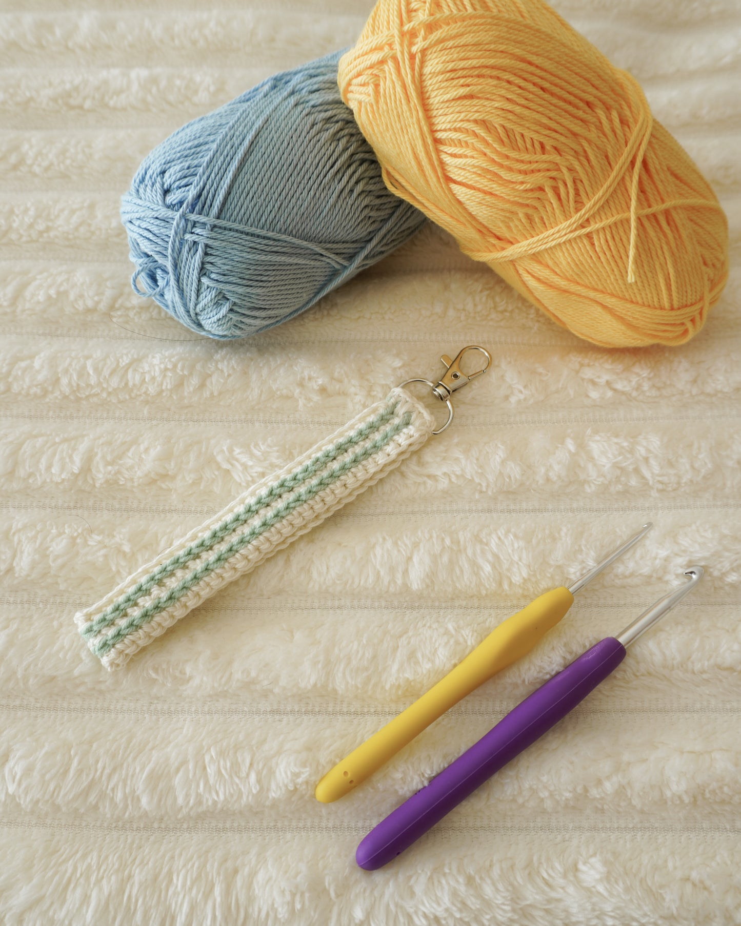 Pastel Wrist Keychain