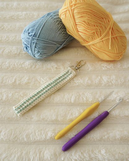 Pastel Wrist Keychain