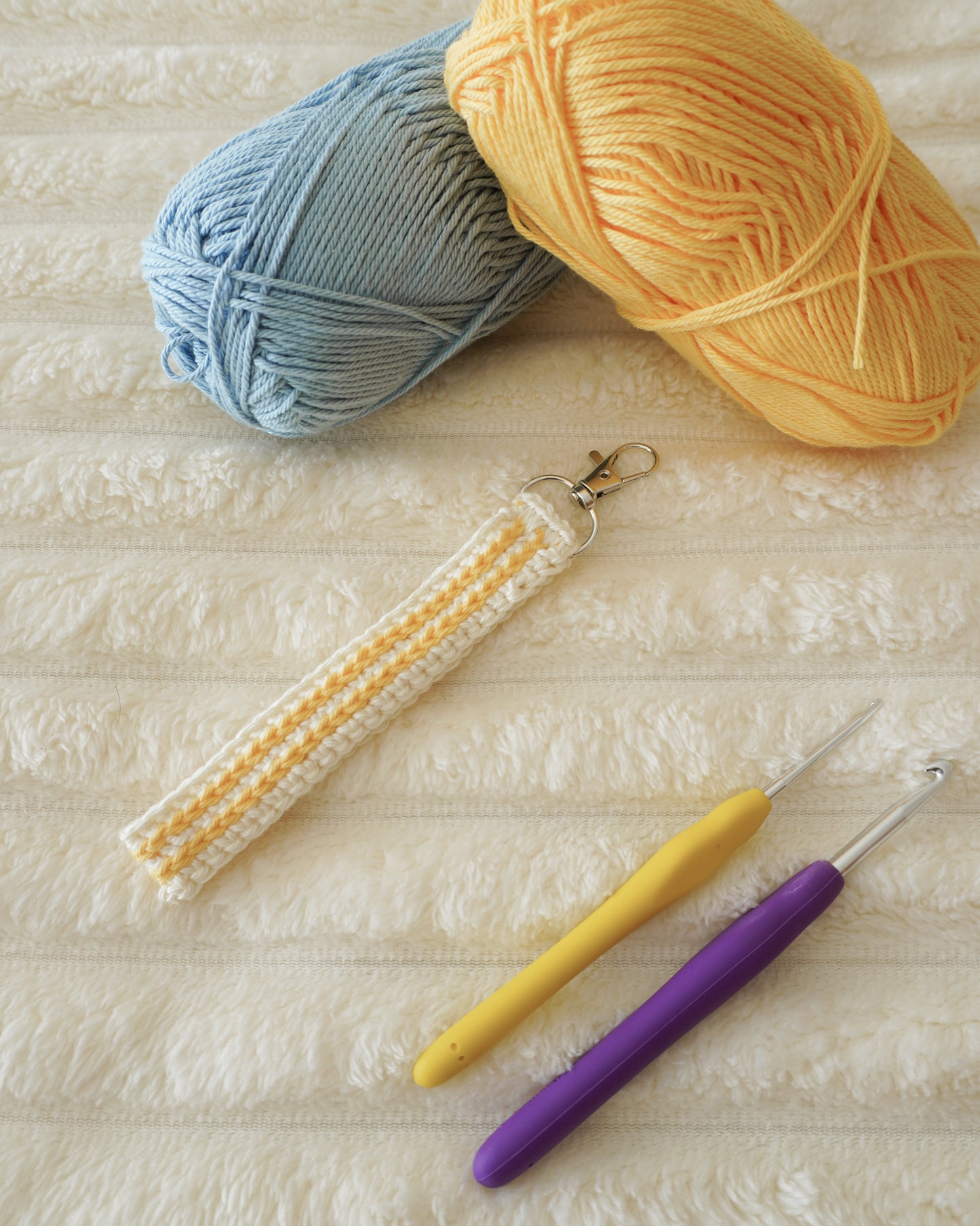 Pastel Wrist Keychain