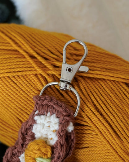 Pumpkin Wrist Keychain