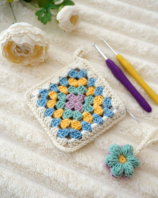 Pastel Square Purse