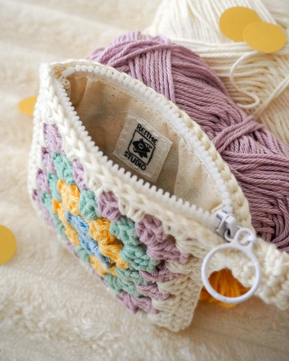 Pastel Square Purse