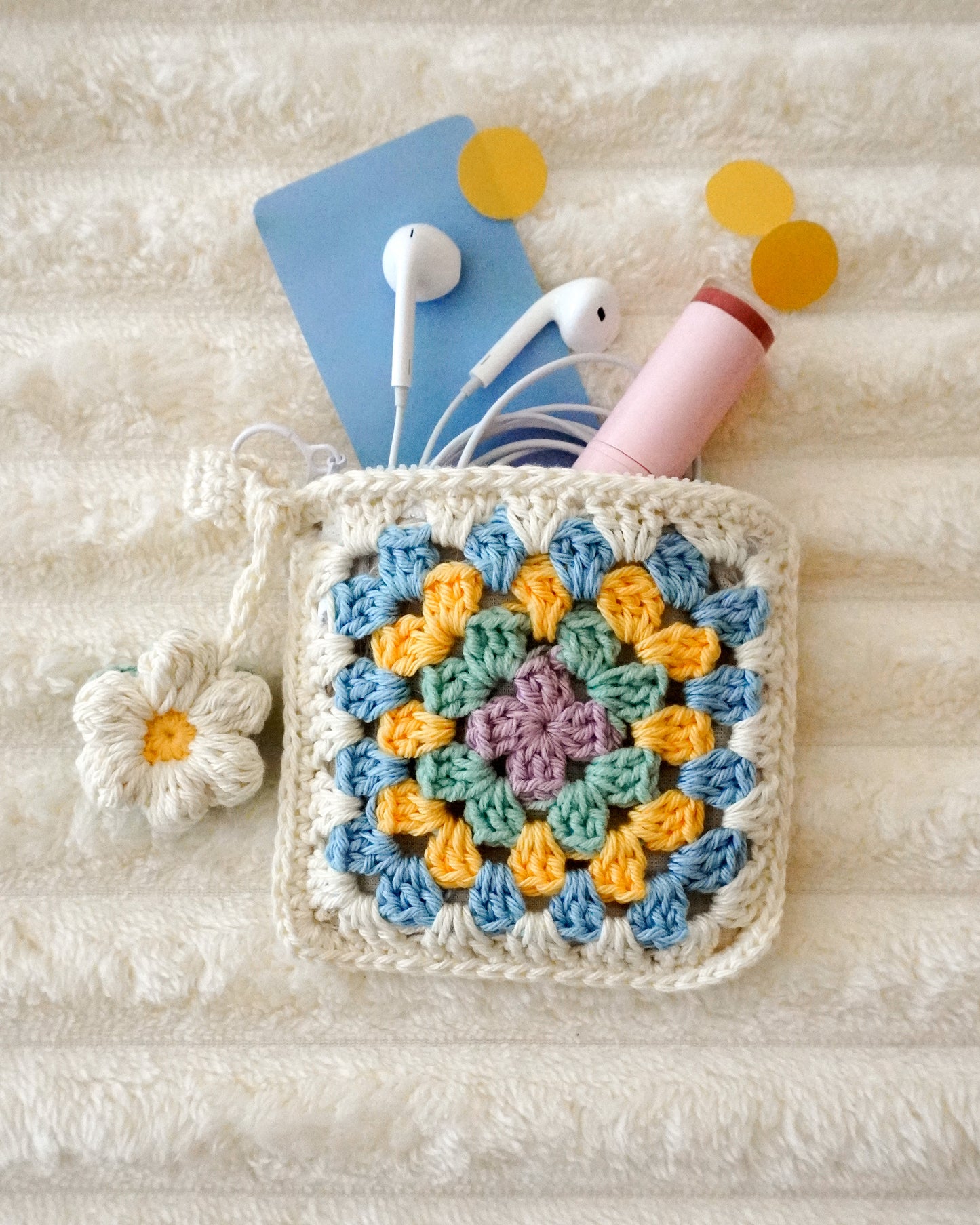 Pastel Square Purse